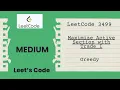 LeetCode 3499 Maximize Active Section with Trade I Medium Greedy O N
