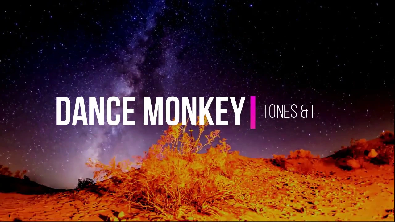 Tones and I - Dance Monkey (Lyrics Video)