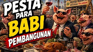 pesta para babi pembangunan lagu viral tiktok