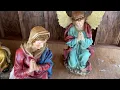 Behind the Scenes - Outdoor Nativity Scene