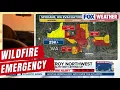 Communities Remain Threatened As Raging Wildfires Burn In Washington At Zero Containment