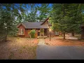 Stunning Lakefront Cabin in the Woods Just Listed in Alger 6497 Wolverine Trail Alger MI 48610