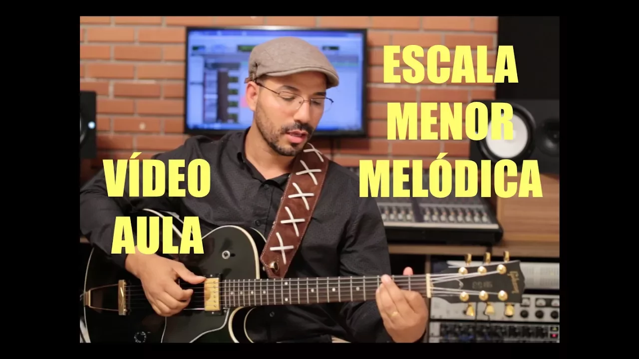 Escala Menor Melódica -  APLICAÇAO SUPER FÁCIL