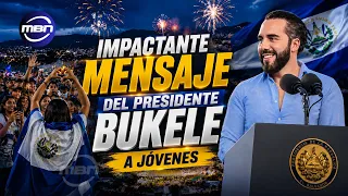 Impactante Mensaje del Presidente Nayib Bukele desde Estadio con Miles de Jóvenes