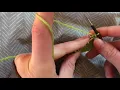 Cable cast-on and cable bind-off