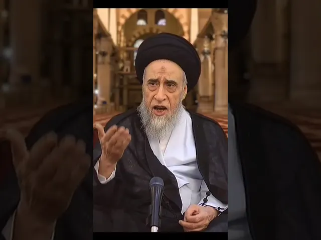 ⁣لا تأكل ثوم و تجي للمسجد! - #السيد_صباح_شبر