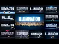 Illumination Entertainment Logos 2010-2021