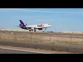 FedEx DC-10 and UPS landing at el paso airport