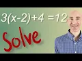 Multi-Step Equations - How to Solve