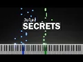 Lagu julez - secrets piano cover