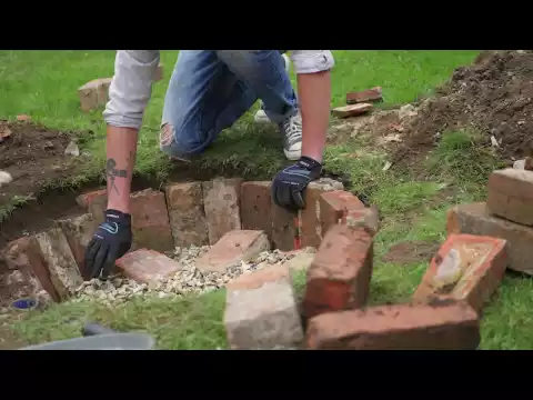 Download MP3 How to build a Firepit in 4 minutes!!