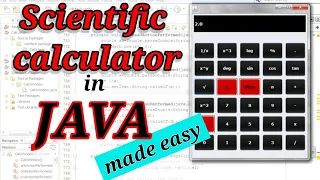 Create a Scientific GUI Calculator in Java Scientific GUI Calculator in Java Java Project