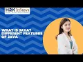 What Is Java Different Features Of Java About JAVA Language - Selenium Online Classes by H2K