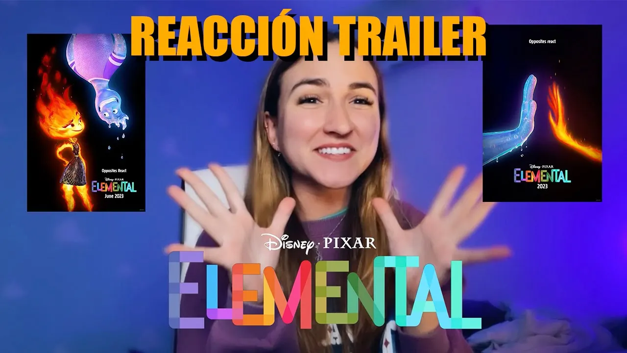 REACCION AL TRAILER OFICIAL de  DISNEY PIXAR "ELEMENTOS" /MI OPINION - Zamy Baumüller