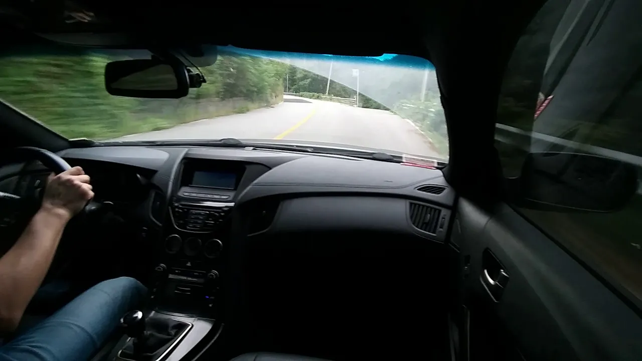 180819 Genesis coupe 380 touge onboard 술어니고개 아침 드라이브 サムネイル
