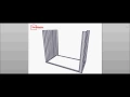 YardMaster Store-All 8x4 PZ Pent Metal Shed - How to Assemble