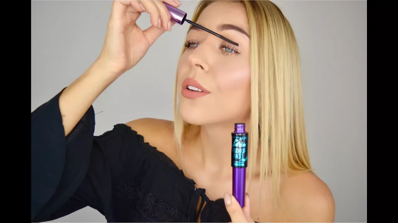 Maybelline The Falsies Push Up Angel Mascara | First Impression. 