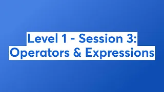 Python Operators Expressions - Level 1