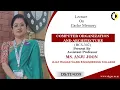 CACHE MEMORY COMPUTER ORGANIZATION AND ARCHITECTURE LECTURE 04 BY MS ANJU JOON AKGEC