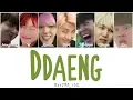 BTS(방탄소년단) - Ddaeng (All Member Ver.) (Colour Coded Lyrics Han/Rom/Eng)