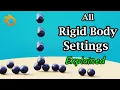 Learn Rigid Body Physics in Blender All Settings Explained With Examples Blender Eevee Cycles