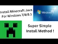 Best And Simplest Method To Install Minecraft Java For Windows 8 1 2024