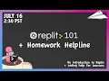 Replit 101 Homework Helpline