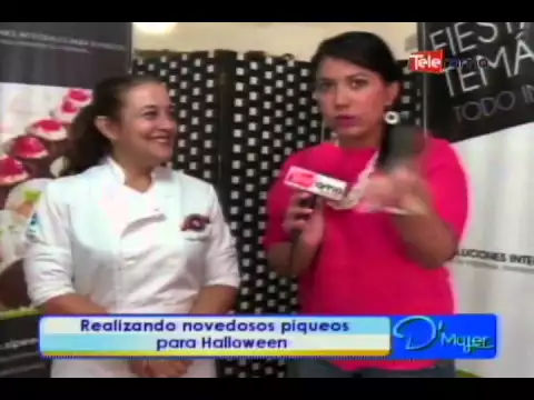 Realizando novedosos piqueos para Halloween