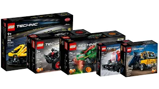 All LEGO Technic Sets January 2023 Compilation/Collection Speed Build