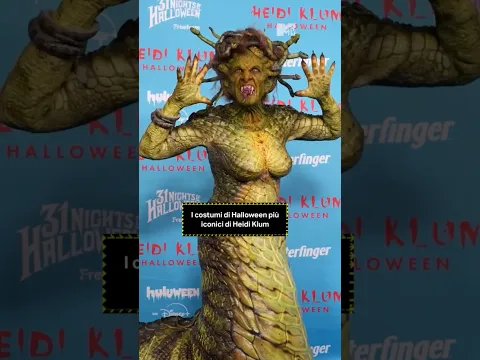 I costumi di Halloween più iconici di Heidi Klum 🎃 | MTV Celeb