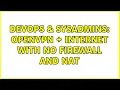 DevOps SysAdmins OpenVpn internet with no firewall and NAT 2 Solutions