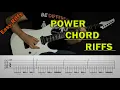 Download Lagu 20 Power Chords Guitar Riffs - (It's NOT hard)