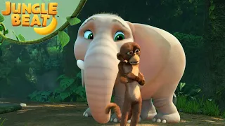 🍌 Jungle Beat Live: A New Home | Jungle Beat | Munki and Trunk | Livestream For Kids