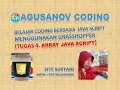 Tugas 4 - Array Java Script Belajar Coding Java Script dengan Grasshopper 3