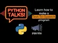 Python Can TALK Text-to-Speech in 5 Minutes