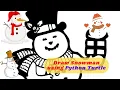 How to Draw a Snowman using Python Turtle