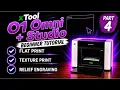 xTool O1 Omni xTool Studio Beginner Tutorial Flat Texture Relief Printing