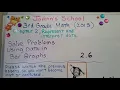 3rd Grade Math 2 6 Solve problems using data in bar graphs