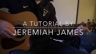 lost secondhand serenade easy guitar lesson