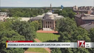 Possible employee and salary caps for UNC System