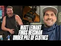 Matt Leinart Finds Heisman Trophy Under Pile Of Clothes In Closet Pat McAfee Reacts
