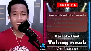 TULANG RUSUK | Karaoke duet cewe cowok | SMULE