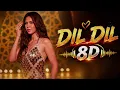DIL DIL DIL 8D Audio🎧 | Sunidhi Chauhan & Divya Kumar | Ek Deewane Ki Deewaniyat | Harshvardhan Rane