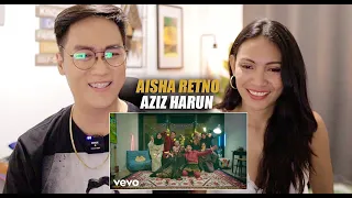 aisha retno aziz harun ketipak ketipung raya official video reaction