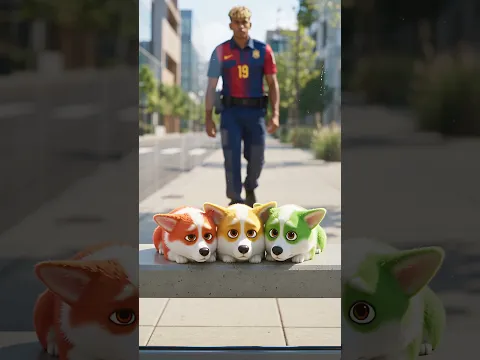 Dog traffic light  #funny #haaland #mbappe #football 152