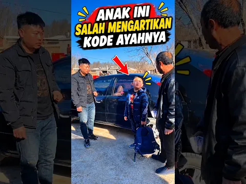 Anak Ini Salah Mengartikan Kode Ayahnya, Akibatnya Ayah Gagal Dapat Uang! 😂