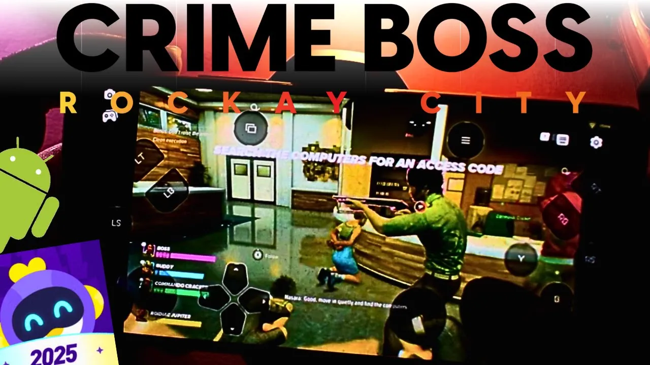 Crime Boss Rockay City Mobile Android Gameplay - Game for Android - 2025