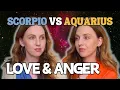 Scorpio vs Aquarius Love Anger Relationship Compatibility