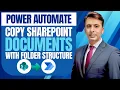 Copy SharePoint Library Files Including Nested Folders Structure using Power Automate
