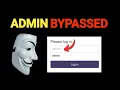 How Hackers Bypass Admin Login SQL Injection Explained